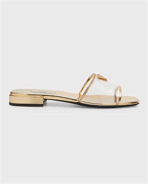 prada transparent sandals